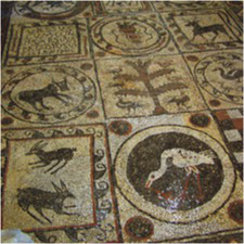 Mosaik, Friedhofskirche, Teurnia