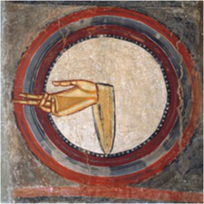Hand Gottes, Sant Climent de Taüll. Museu Nacional D'Art de Catalunya, Barcelona